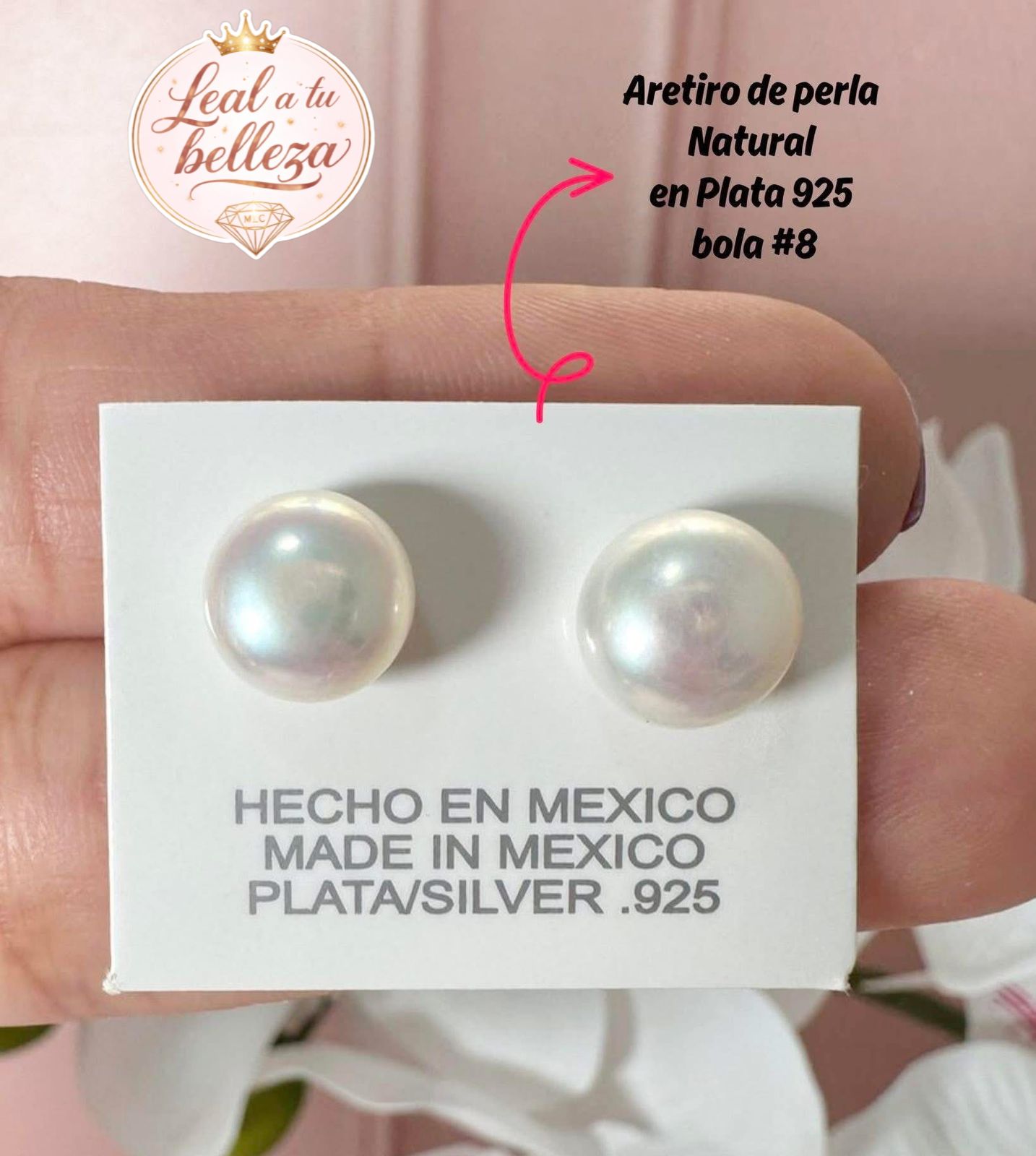 Broquel Perla #8