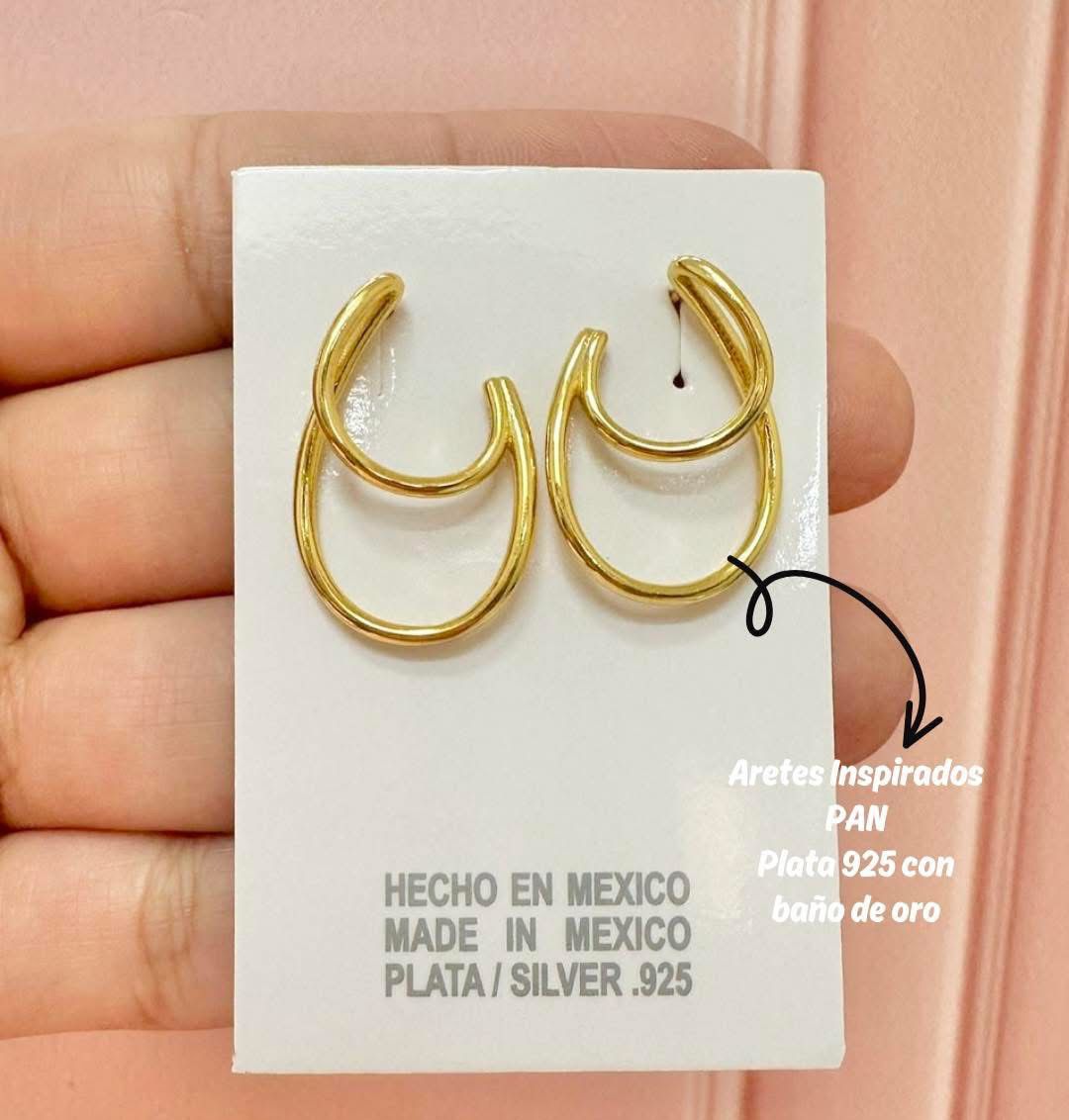 Aretes inspirados Pan