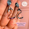 Aretes largos Infinito