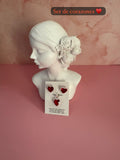 Set de corazones rojo